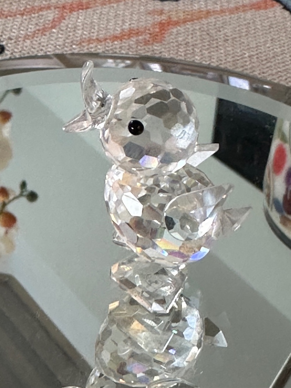 Swarovski standing duck